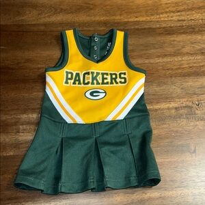 Green Bay Packers Cheerleader dress size  12m